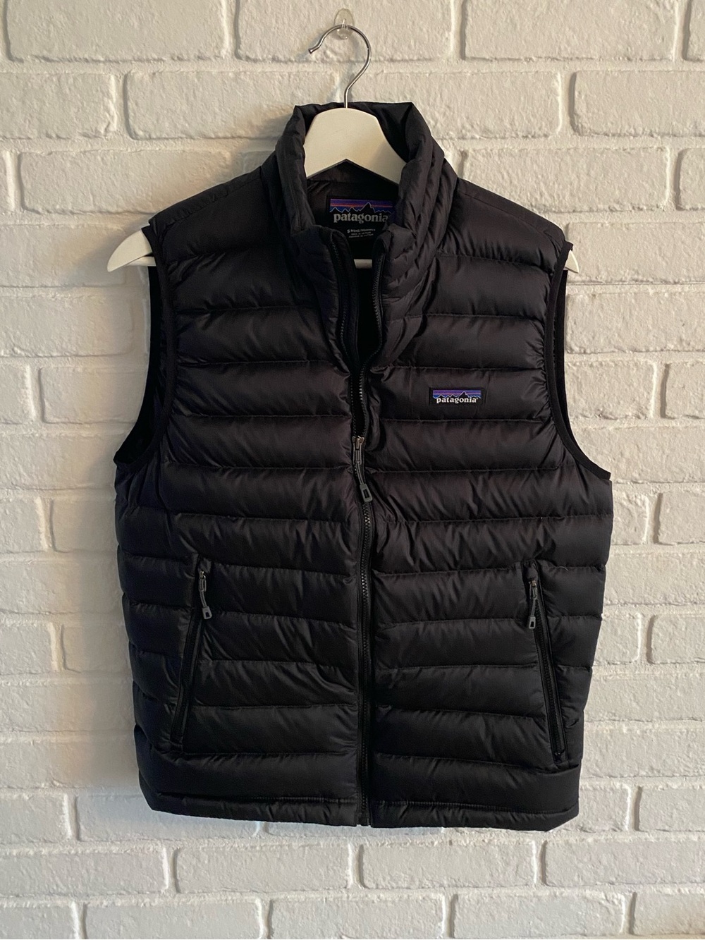 Patagonia Black Quilted Down Vest